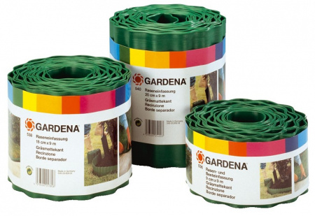 Бордюр зеленый Gardena 20 см 00540-20