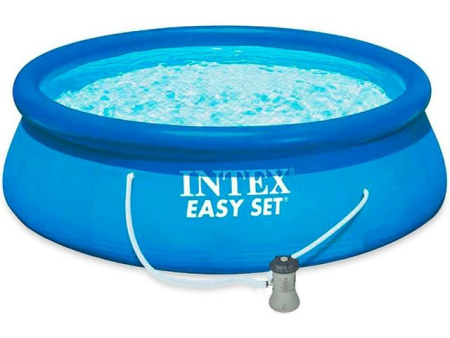 Надувной бассейн INTEX Easy Set, 396х84 см, фильтр насос 220 В 28142NP