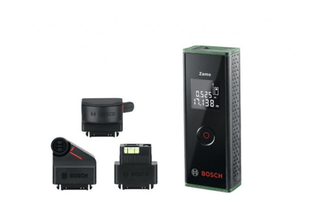 Дальномер лазерный Bosch Zamo III Set (3 насадки) 603672701