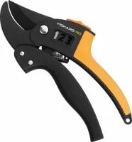 Секатор контактный Fiskars PowerStep с храповым механизмом 1000575