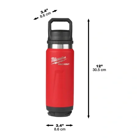 Термос Milwaukee PACKOUT™ CHUG LID красный 710 мл 4932493465