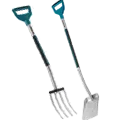 Садовые лопаты и вилы