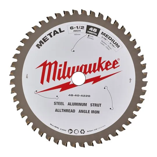 Пильный диск Milwaukee CSB P M 165x5/8x1.6x48 48404220