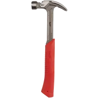 Молоток Milwaukee стальной с закругленным гвоздодером 20 унций/570 грамм (замена для 4932464028) 4932478656