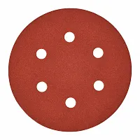 Шлифовальная бумага - &oslash; 150 мм - 6 отверстий 150 mm H and L GR 180 - 5 pcs 4932371594