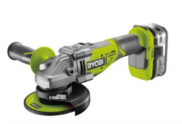 Болгарка Ryobi R18AG7-140S ONE + 5133004231