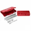 Набор метрических головок с воротком Milwaukee 3/8'' (32 предмета) 4932464945