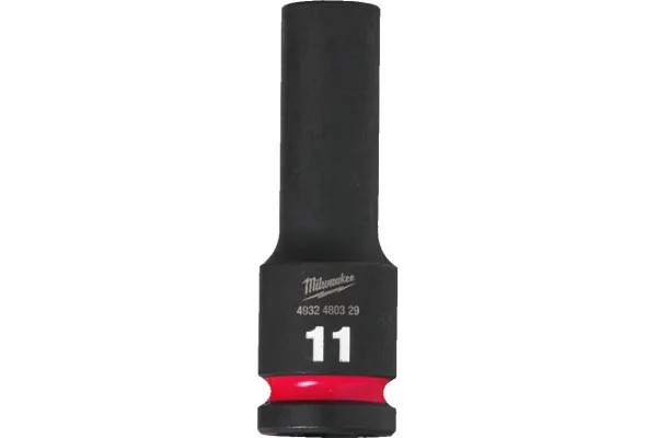 Головка ударная удлиненная Milwaukee ShW 11 мм 1/2" 4932480329