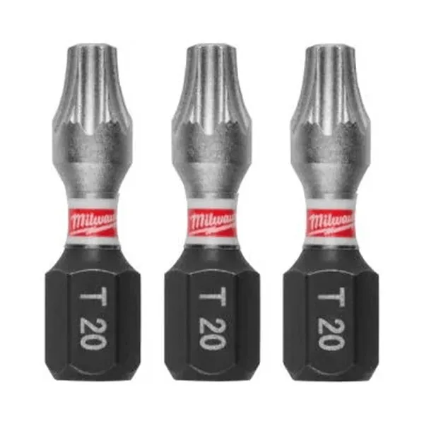Бита Milwaukee Shockwave TX20 25мм 3шт  4932500363