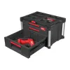 Ящик Milwaukee с 2+1 выдвижными отсеками PACKOUT™ 4932493190