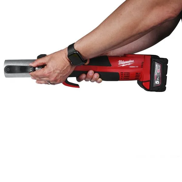 Аккумуляторный XL инструмент для обжима для труб Milwaukee M18 BLHPTXL-502C 4933479441