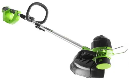 Триммер аккумуляторный Greenworks G40LTK4 (1хАКБ 4 Ач и ЗУ) 30см 2101507UB