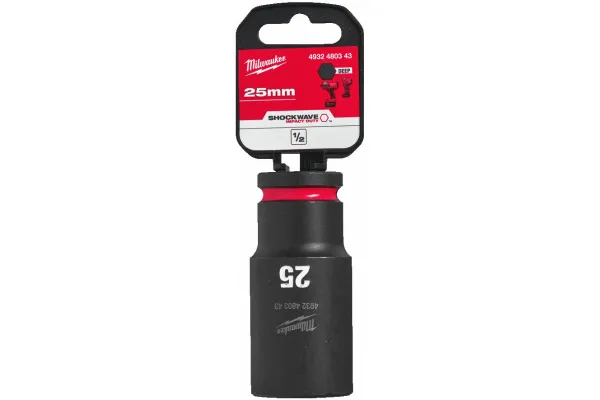 Головка ударная удлиненная Milwaukee ShW 25 мм 1/2" 4932480343