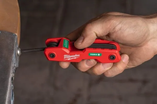 Ключи складные Milwaukee Torx 8 шт 4932480979