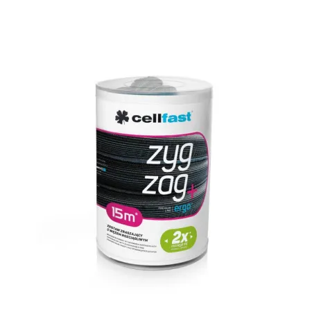 Набор для полива с растягивающимся шлангом Cellfast ZYGZAG 7,5 м-15 м 19-041