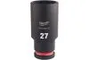 Головка ударная удлиненная Milwaukee ShW 27 мм 1/2" 4932480345
