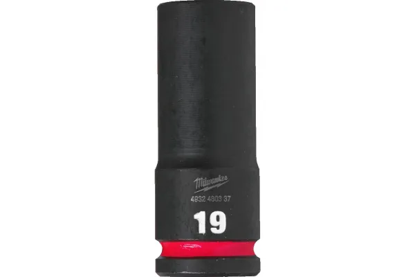 Головка ударная удлиненная Milwaukee ShW 19 мм 1/2" 4932480337