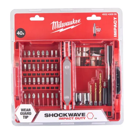 Набор бит MILWAUKEE Shockwave (40 шт)