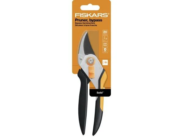 Секатор плоскостной металлический FISKARS Solid  P331 1057163