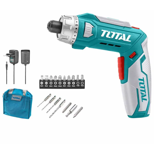 Отвертка аккумуляторная TOTAL TSDLI0801 TSDLI0801
