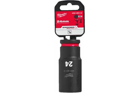 Головка ударная удлиненная Milwaukee ShW 24 мм 1/2" 4932480342