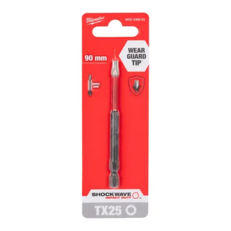 Биты TX Shockwave Impact Duty™ Shockwave TX25 x 90 mm - 1 pc 4932430883