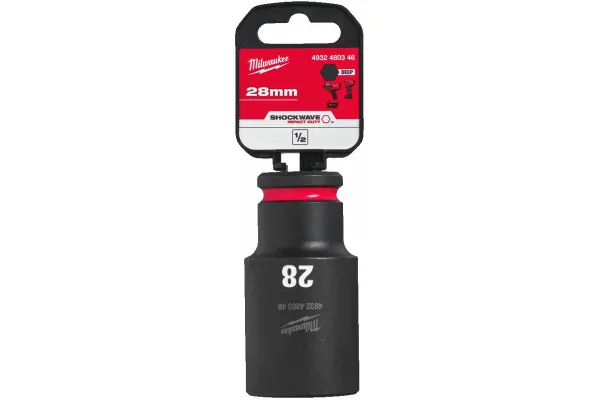 Головка ударная удлиненная Milwaukee ShW 28 мм 1/2" 4932480346