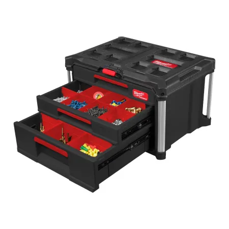 Ящик Milwaukee с 2+1 выдвижными отсеками PACKOUT™ 4932493190