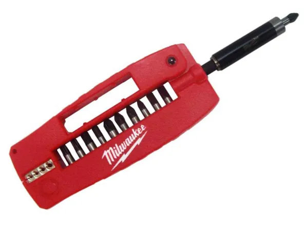 Набор ударных бит для шуруповерта Milwaukee SHOCKWAVE ''Крокодил 2'' (12шт) (замена для 4932352943) 4932430910