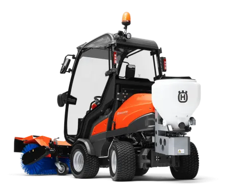 Райдер Husqvarna P 525D с кабиной