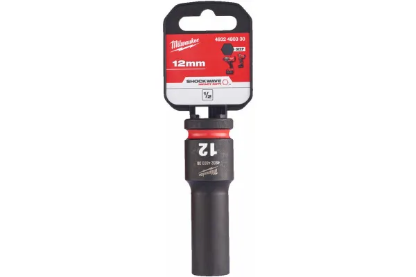 Головка ударная удлиненная Milwaukee ShW 12 мм 1/2" 4932480330