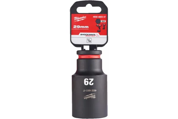 Головка ударная удлиненная Milwaukee ShW 29 мм 1/2" 4932480347