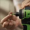 Набор бит, торцевых головок и адаптеров Greenworks HEX 1/4 в кейсе, 40 предметов 2944207