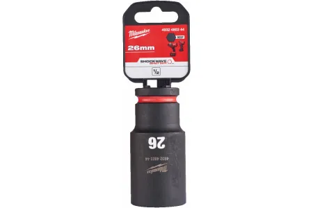 Головка ударная удлиненная Milwaukee ShW 26 мм 1/2" 4932480344