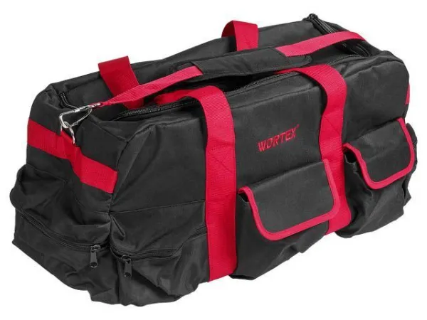 Сумка для инструмента WORTEX WB 3570 нейлон, 570x300х350 мм, вес до 25 кг (Общее кол-во отсеков: 14) 323321
