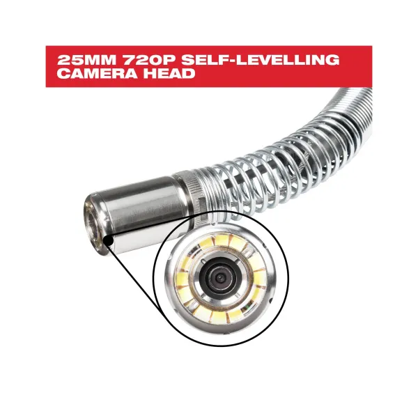 Аккумуляторная канализационная инспекционная камера Milwaukee M18 SIC60SCHDR-0 (замена для 4933480585) 4933493955