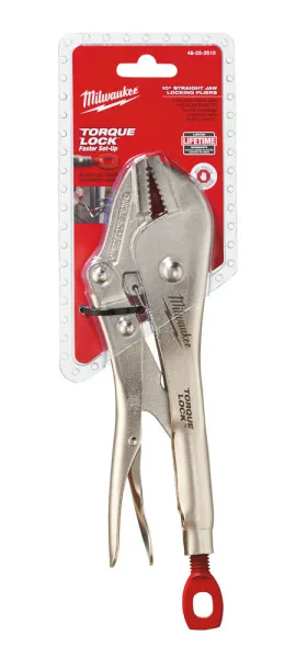 Ручной инструмент зажим Milwaukee 10” Torque Lock™ (прямые губки) 4932471726