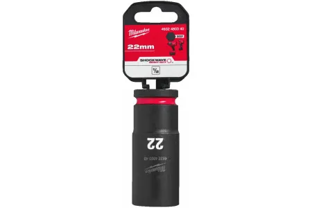 Головка ударная удлиненная Milwaukee ShW 22 мм 1/2" 4932480340