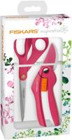 Набор инструмента (секатор+ножницы) Fiskars Inspiration Ruby 1020334 Набор инструмента (секатор+ножницы) Fiskars Inspiration Ruby 1020334