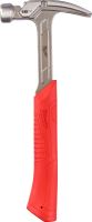 Молоток Milwaukee стальной с прямым гвоздодером 16 унций/450 грамм 4932478653 Молоток Milwaukee стальной с прямым гвоздодером 16 унций/450 грамм 4932478653