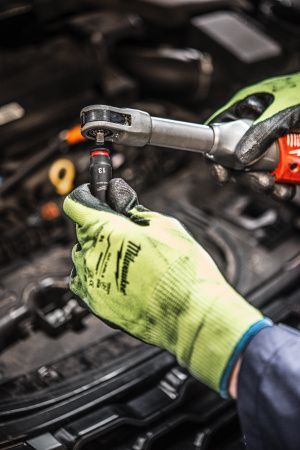 Набор головок ударных 3/8'' (9 шт) ( 8, 10, 12, 13, 16, 17, 18, 19 + переходник 1/4'' Hex-3/8'' квадрат)  (замена для 4932478288) 4932480454