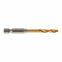 Сверла по металлу Shockwave HSS-G Tin Red Hex. Shockwave HSS-G TiN Red Hex 4.5 mm - 1 pc 48894710