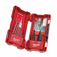 Step drill sets Набор со ступенчатыми сверлами (10 шт) 48899350