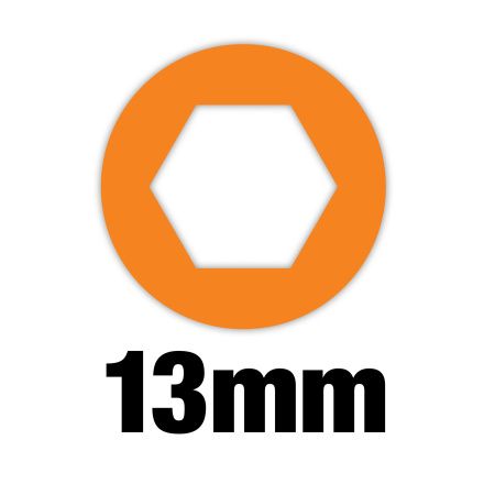 Отвертка торцевая магнитная Milwaukee HOLLOWCORE™ сквозная SW13 (отверстие под М8) (замена для 48222537) 4932479890