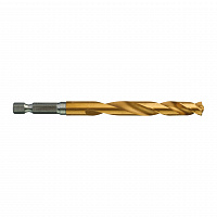 Сверла по металлу Shockwave HSS-G Tin Red Hex. Shockwave HSS-G TiN Red Hex 9 mm - 1 pc 48894721