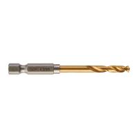 Сверло по металлу Shockwave HSS-G TiN Red Hex 4.5 mm - 10 pcs Milwaukee 4932478179 Сверло по металлу Shockwave HSS-G TiN Red Hex 4.5 mm - 10 pcs Milwaukee 4932478179