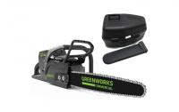 Аккумуляторная пила GreenWorks 82 В 2001607 Пила цепная аккумуляторная GreenWorks 82 В