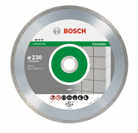 Алмазный диск Bosch FPE 150x22,23x1,9x5 Prof Eco 2608602203