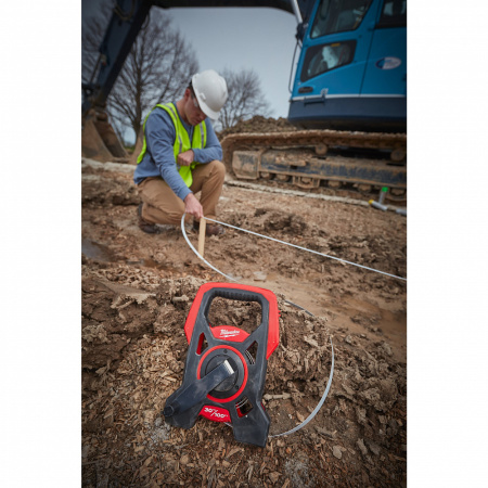 Длинная открытая рулетка комбинированная Milwaukee LTO 100м-300фт 48225211