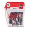 Подарочный набор биты для шуруповерта Milwaukee Shockwave IMPACT DUTY PZ1 X 25 мм (25 шт) + перчатки Milwaukee Cut Level с защитой от минимальных рисков, уровень защиты C/3, размер L/9 ACC2511013L